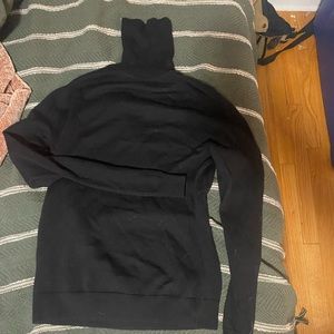 Black turtle neck